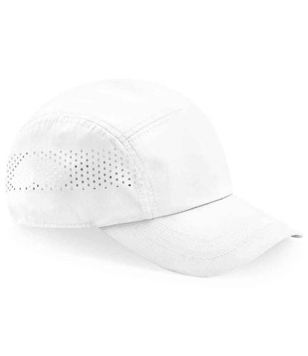 Beechfield Technical Running Cap - WHI - ONE